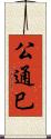 公通巳 Scroll