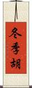 冬季胡 Scroll