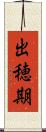 出穂期 Scroll
