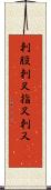 刺股 Scroll