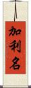 加利名 Scroll