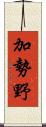 加勢野 Scroll