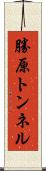 勝原トンネル Scroll