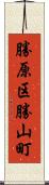 勝原区勝山町 Scroll