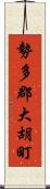 勢多郡大胡町 Scroll