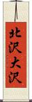 北沢大沢 Scroll
