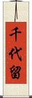 千代留 Scroll