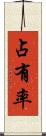 占有率 Scroll