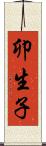 卯生子 Scroll