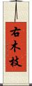 右木枝 Scroll