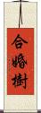 合婚樹 Scroll