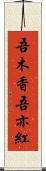 吾木香 Scroll