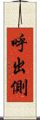 呼出側 Scroll