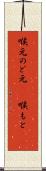 喉元 Scroll