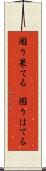 困り果てる(P) Scroll