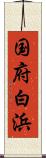 国府白浜 Scroll