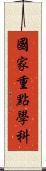 國家重點學科 Scroll