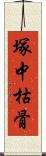 塚中枯骨 Scroll