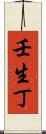壬生丁 Scroll