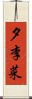 夕李菜 Scroll
