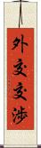 外交交渉 Scroll