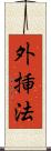 外挿法 Scroll