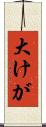 大けが Scroll