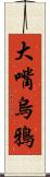 大嘴烏鴉 Scroll