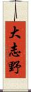 大志野 Scroll