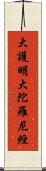 大護明大陀羅尼經 Scroll