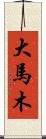 大馬木 Scroll