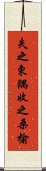 失之東隅，收之桑榆 Scroll