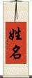 姓名 Scroll
