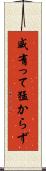 威有って猛からず Scroll