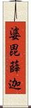 婆毘薛迦 Scroll