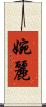 婉麗 Scroll
