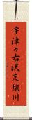 宇津々右沢支線川 Scroll