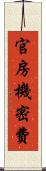 官房機密費 Scroll
