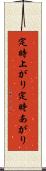 定時上がり Scroll