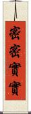 密密實實 Scroll