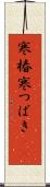 寒椿 Scroll