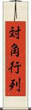 対角行列 Scroll