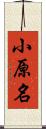 小原名 Scroll