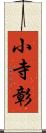 小寺彰 Scroll