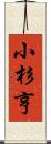 小杉亨 Scroll