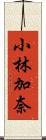 小林加奈 Scroll