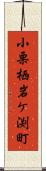 小栗栖岩ケ渕町 Scroll