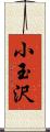 小玉沢 Scroll