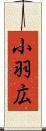 小羽広 Scroll