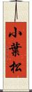 小葉松 Scroll